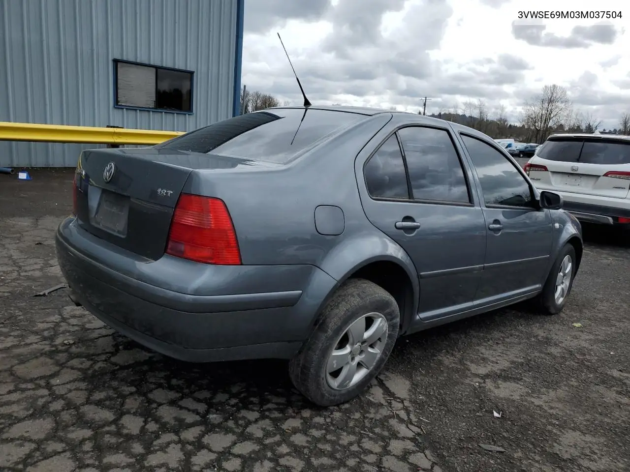 2003 Volkswagen Jetta Gls VIN: 3VWSE69M03M037504 Lot: 49703795