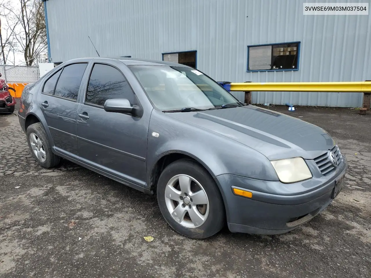 2003 Volkswagen Jetta Gls VIN: 3VWSE69M03M037504 Lot: 49703795