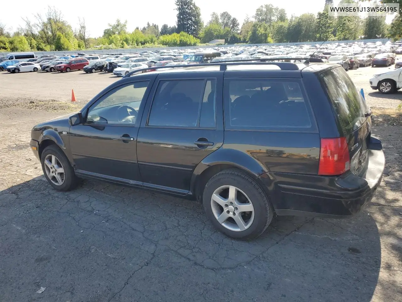 2003 Volkswagen Jetta Gls VIN: WVWSE61J13W564195 Lot: 56383325
