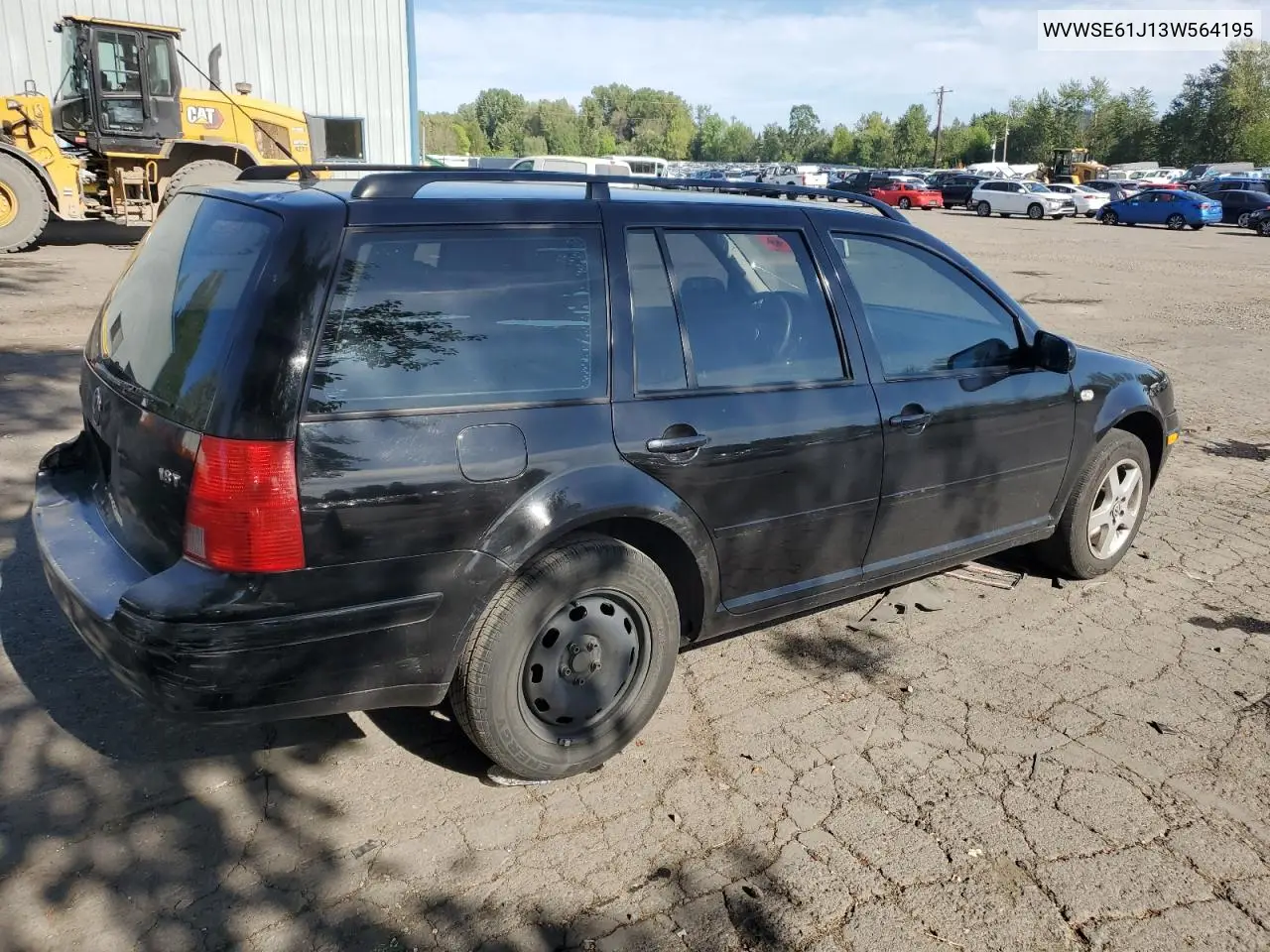 2003 Volkswagen Jetta Gls VIN: WVWSE61J13W564195 Lot: 56383325