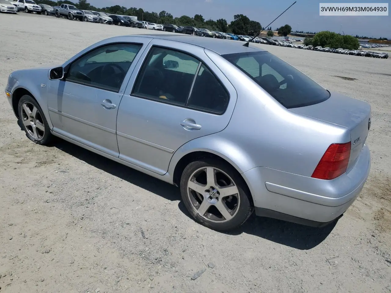 2003 Volkswagen Jetta Gli VIN: 3VWVH69M33M064930 Lot: 62236015