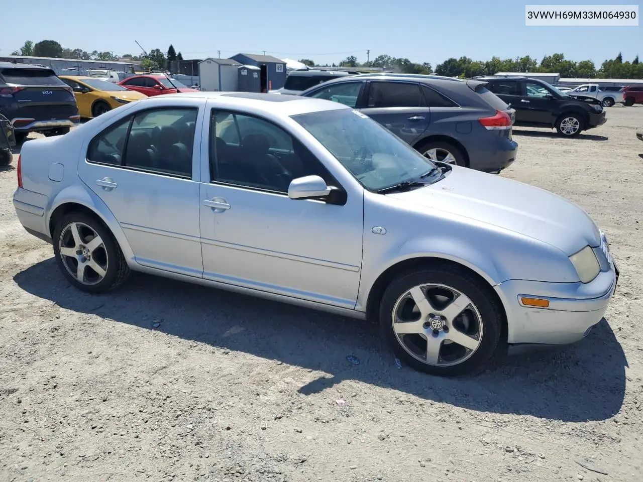 2003 Volkswagen Jetta Gli VIN: 3VWVH69M33M064930 Lot: 62236015