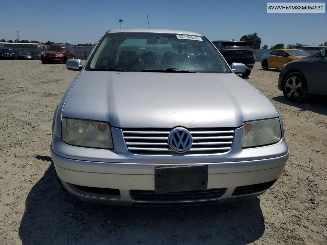 2003 Volkswagen Jetta Gli VIN: 3VWVH69M33M064930 Lot: 62236015