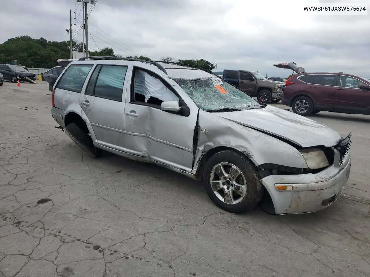 2003 Volkswagen Jetta Gls Tdi VIN: WVWSP61JX3W575674 Lot: 63258485