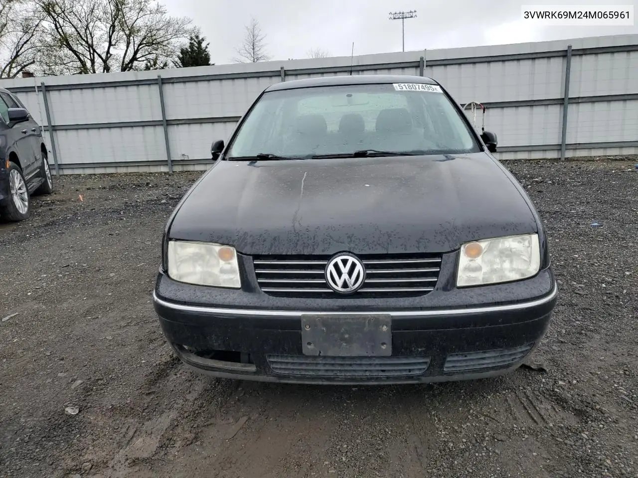 2004 Volkswagen Jetta Gl VIN: 3VWRK69M24M065961 Lot: 51807495