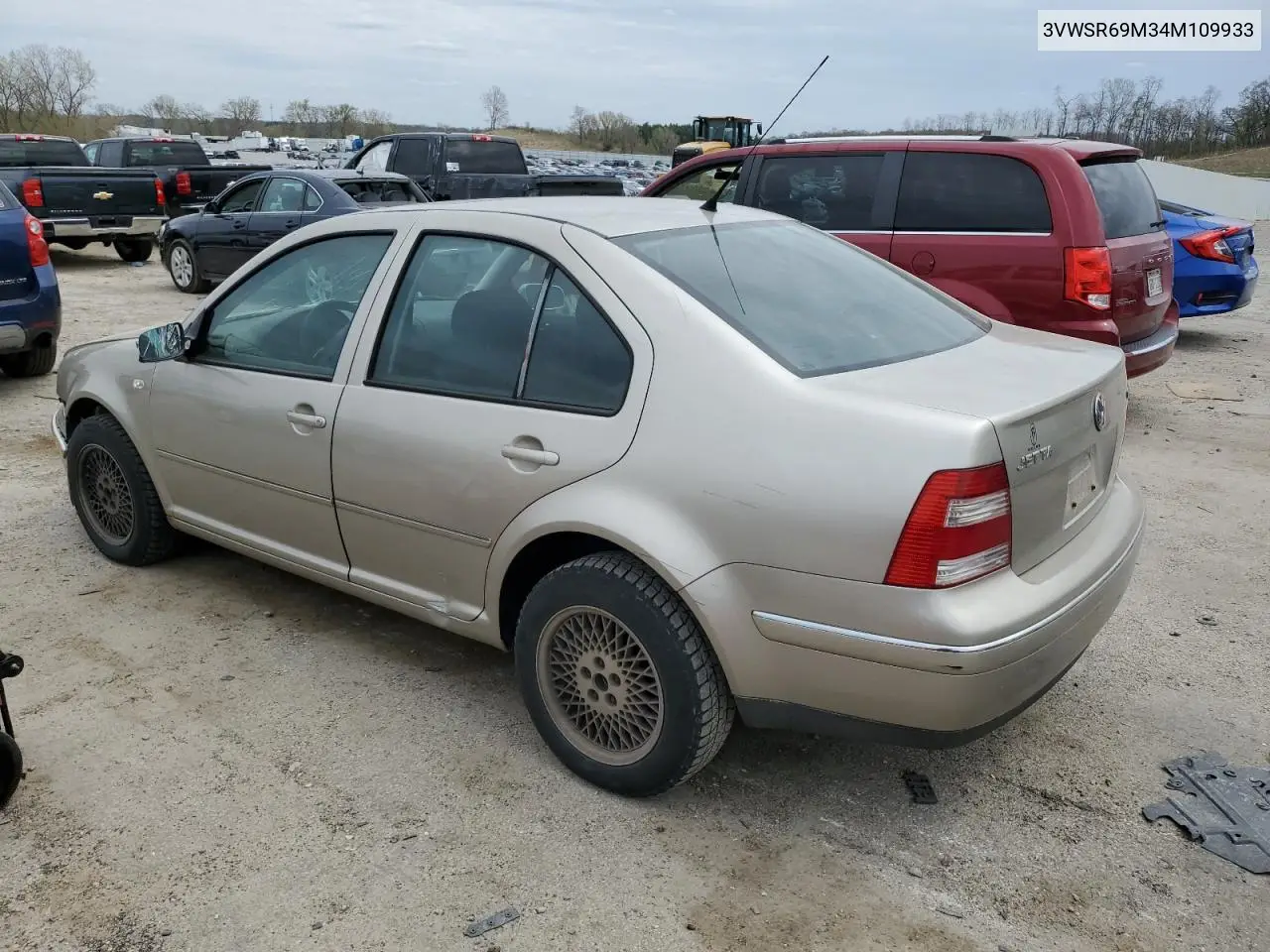 2004 Volkswagen Jetta Gls Tdi VIN: 3VWSR69M34M109933 Lot: 54994625