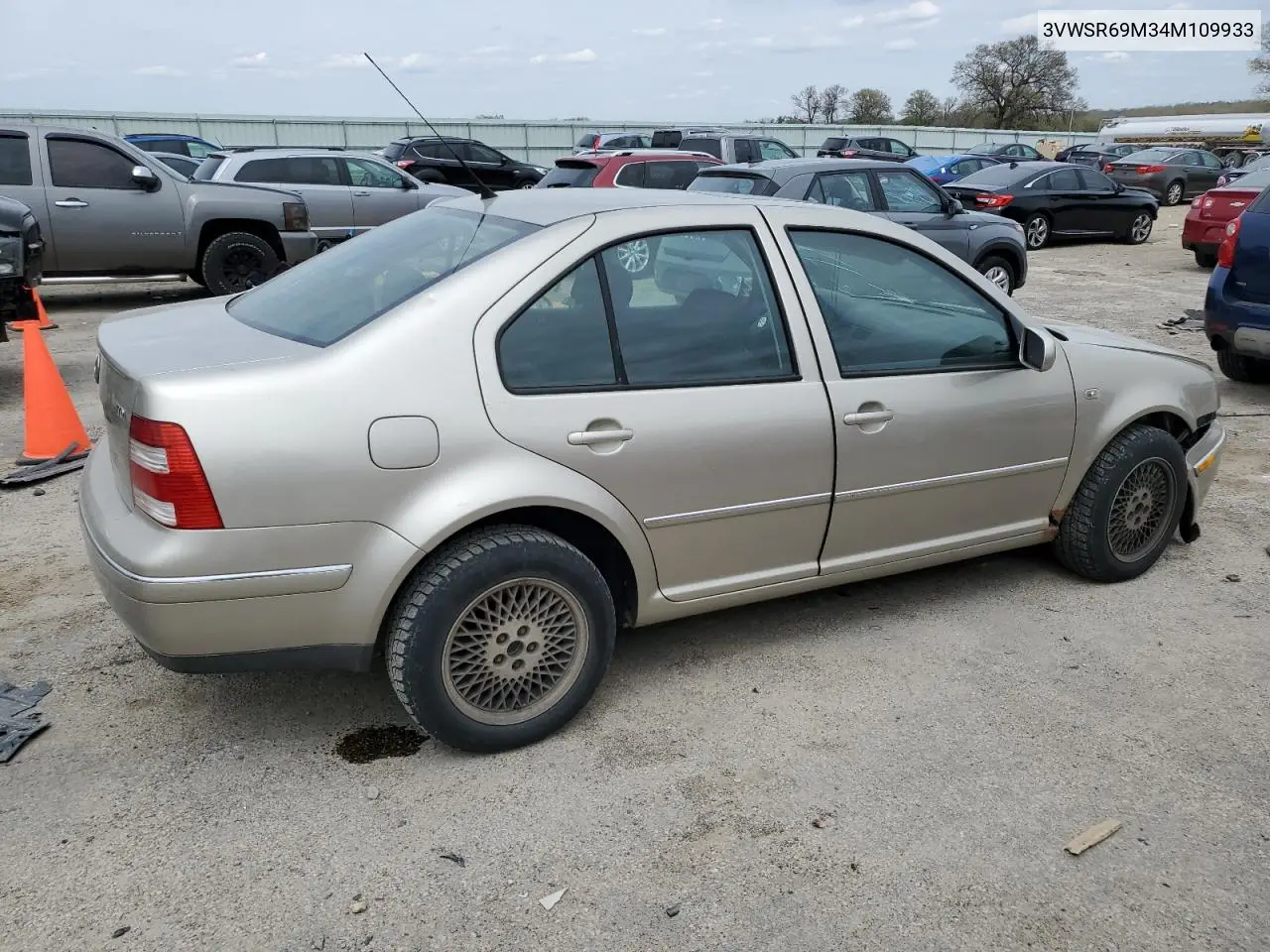 2004 Volkswagen Jetta Gls Tdi VIN: 3VWSR69M34M109933 Lot: 54994625