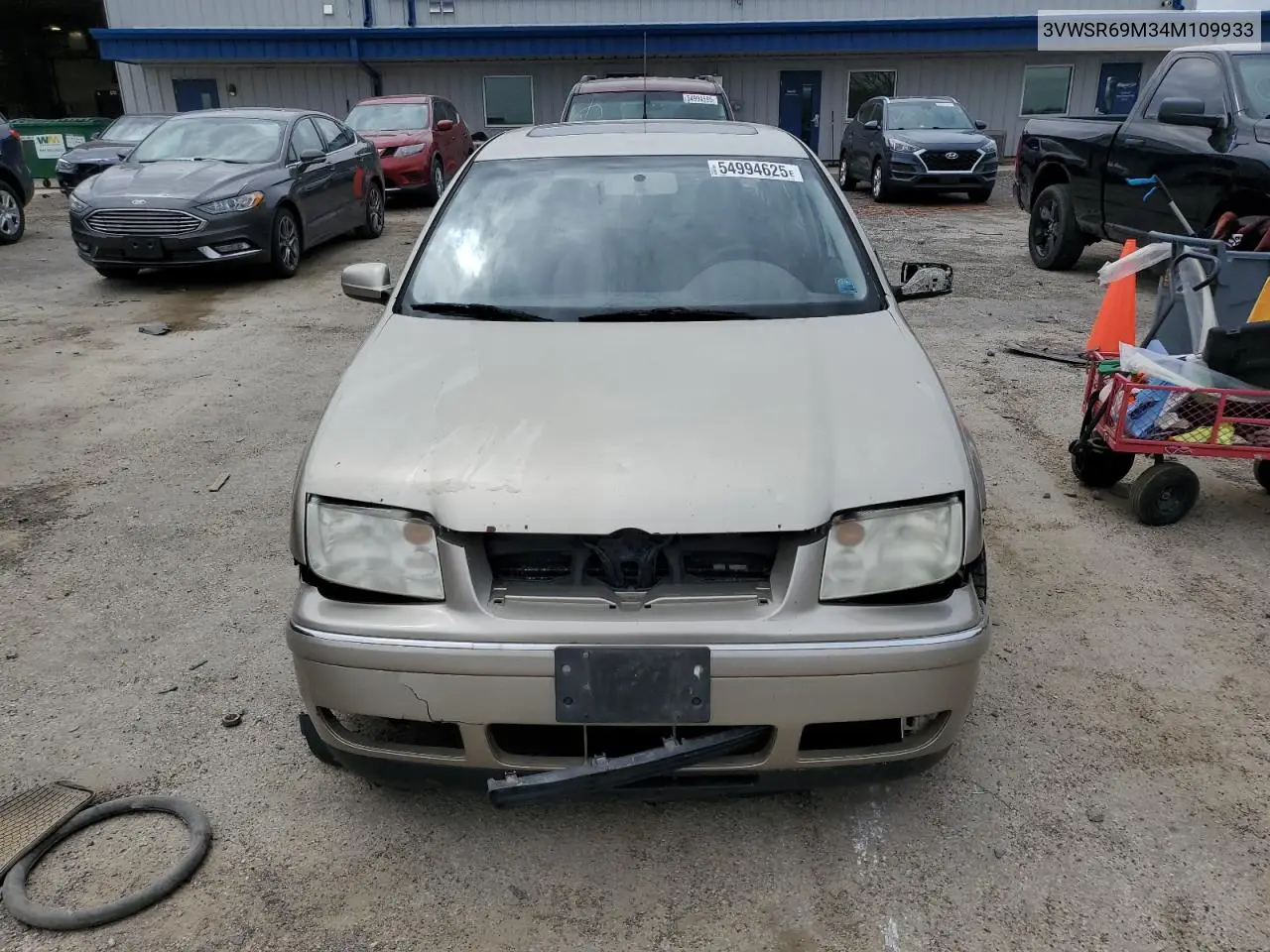 2004 Volkswagen Jetta Gls Tdi VIN: 3VWSR69M34M109933 Lot: 54994625