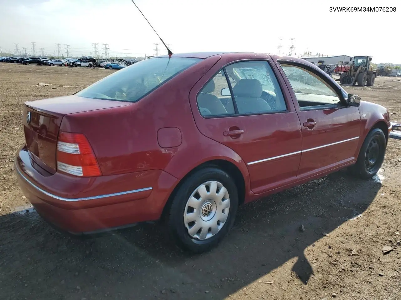 2004 Volkswagen Jetta Gl VIN: 3VWRK69M34M076208 Lot: 55482885