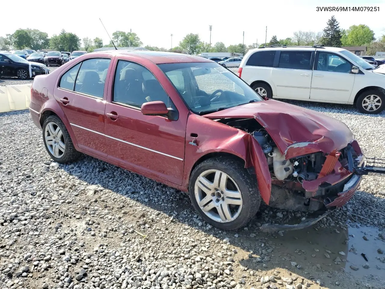 2004 Volkswagen Jetta Gls Tdi VIN: 3VWSR69M14M079251 Lot: 56007335