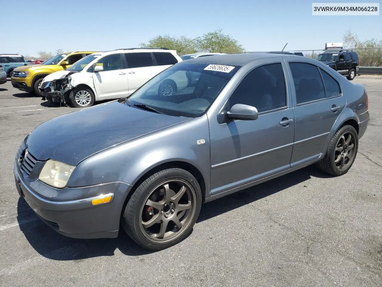 2004 Volkswagen Jetta Gl VIN: 3VWRK69M34M066228 Lot: 59626635