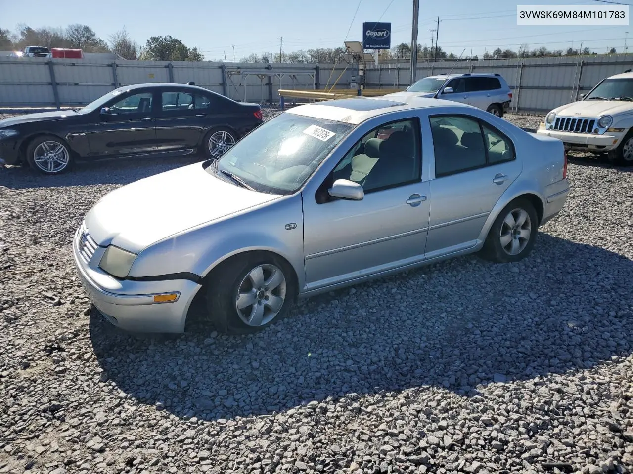 2004 Volkswagen Jetta Gls VIN: 3VWSK69M84M101783 Lot: 60412445
