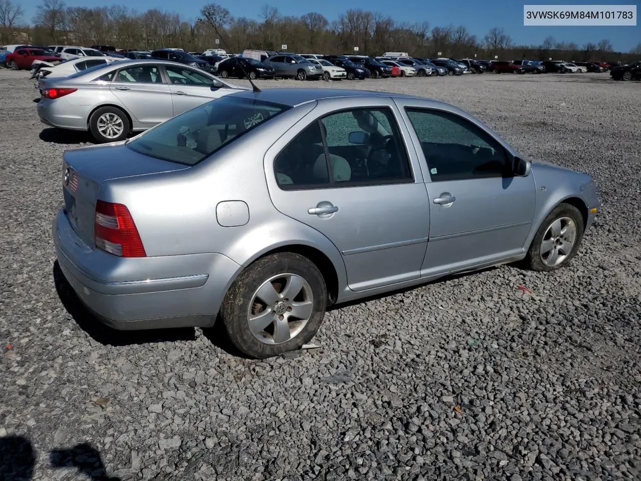 2004 Volkswagen Jetta Gls VIN: 3VWSK69M84M101783 Lot: 60412445