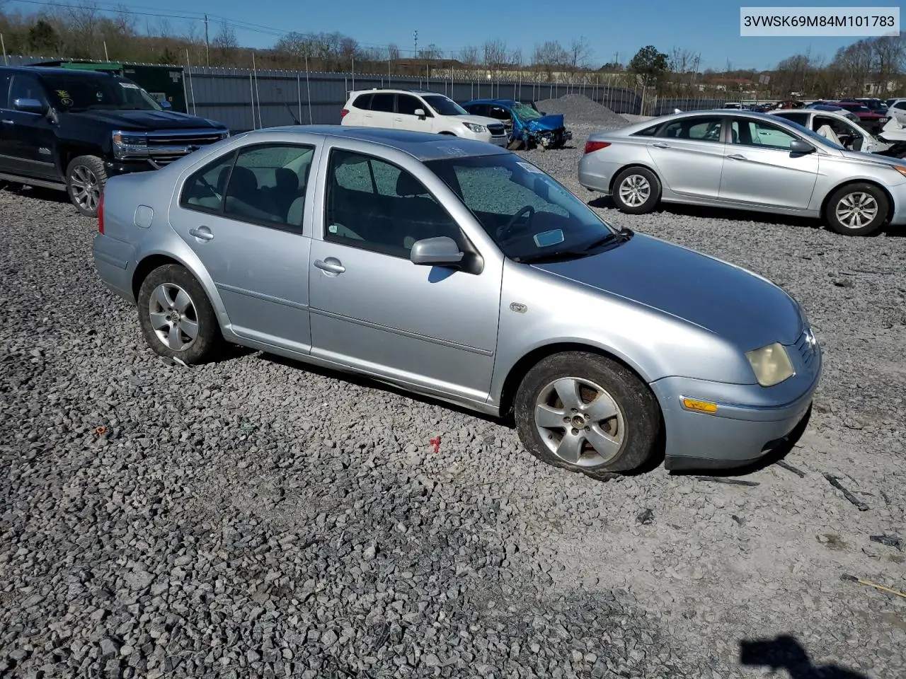2004 Volkswagen Jetta Gls VIN: 3VWSK69M84M101783 Lot: 60412445
