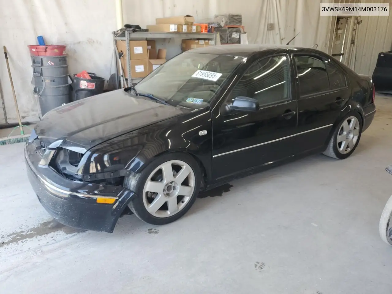 2004 Volkswagen Jetta Gls VIN: 3VWSK69M14M003176 Lot: 61965095