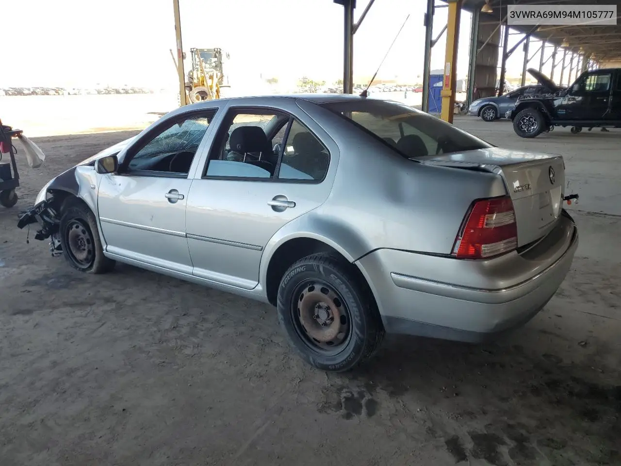 2004 Volkswagen Jetta Gl VIN: 3VWRA69M94M105777 Lot: 62217885