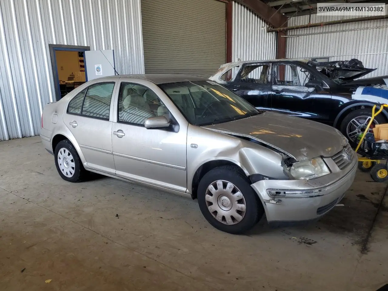 2004 Volkswagen Jetta Gl VIN: 3VWRA69M14M130382 Lot: 62760945