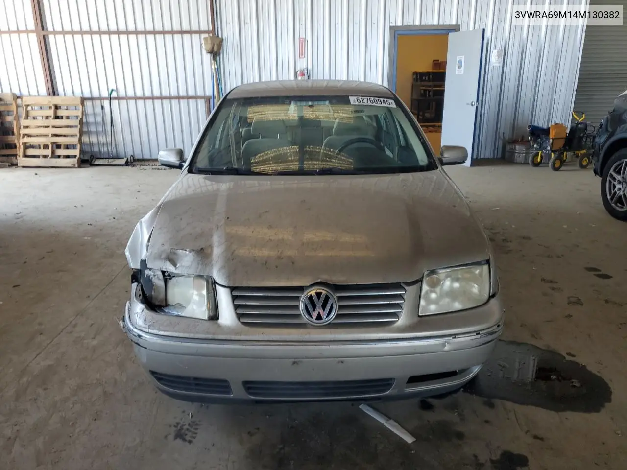 2004 Volkswagen Jetta Gl VIN: 3VWRA69M14M130382 Lot: 62760945