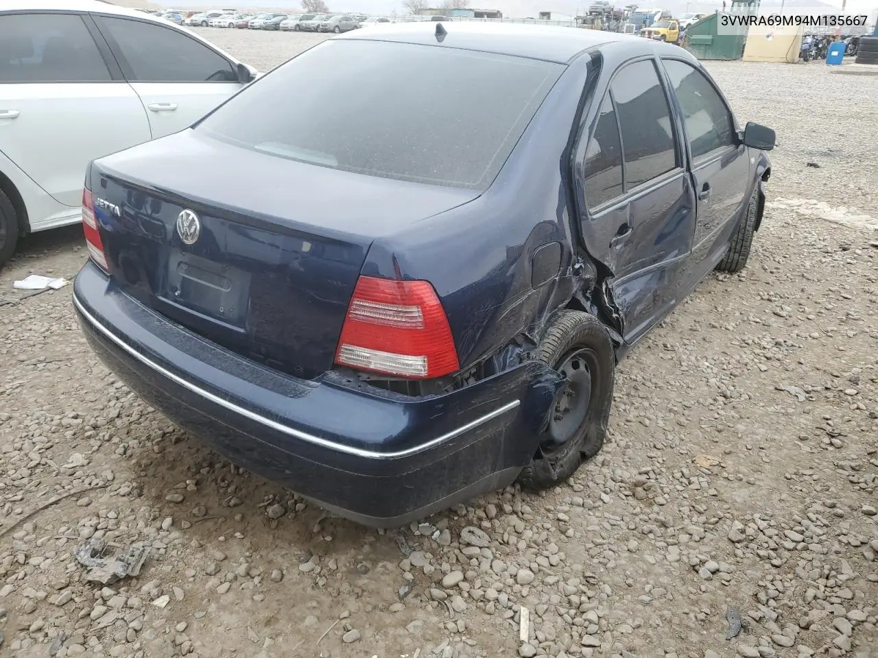 2004 Volkswagen Jetta Gl VIN: 3VWRA69M94M135667 Lot: 69011142