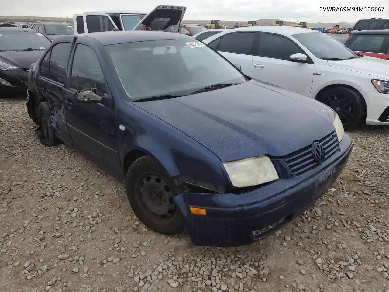 2004 Volkswagen Jetta Gl VIN: 3VWRA69M94M135667 Lot: 69011142