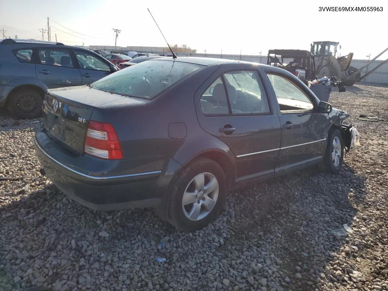 2004 Volkswagen Jetta Gls VIN: 3VWSE69MX4M055963 Lot: 77045453