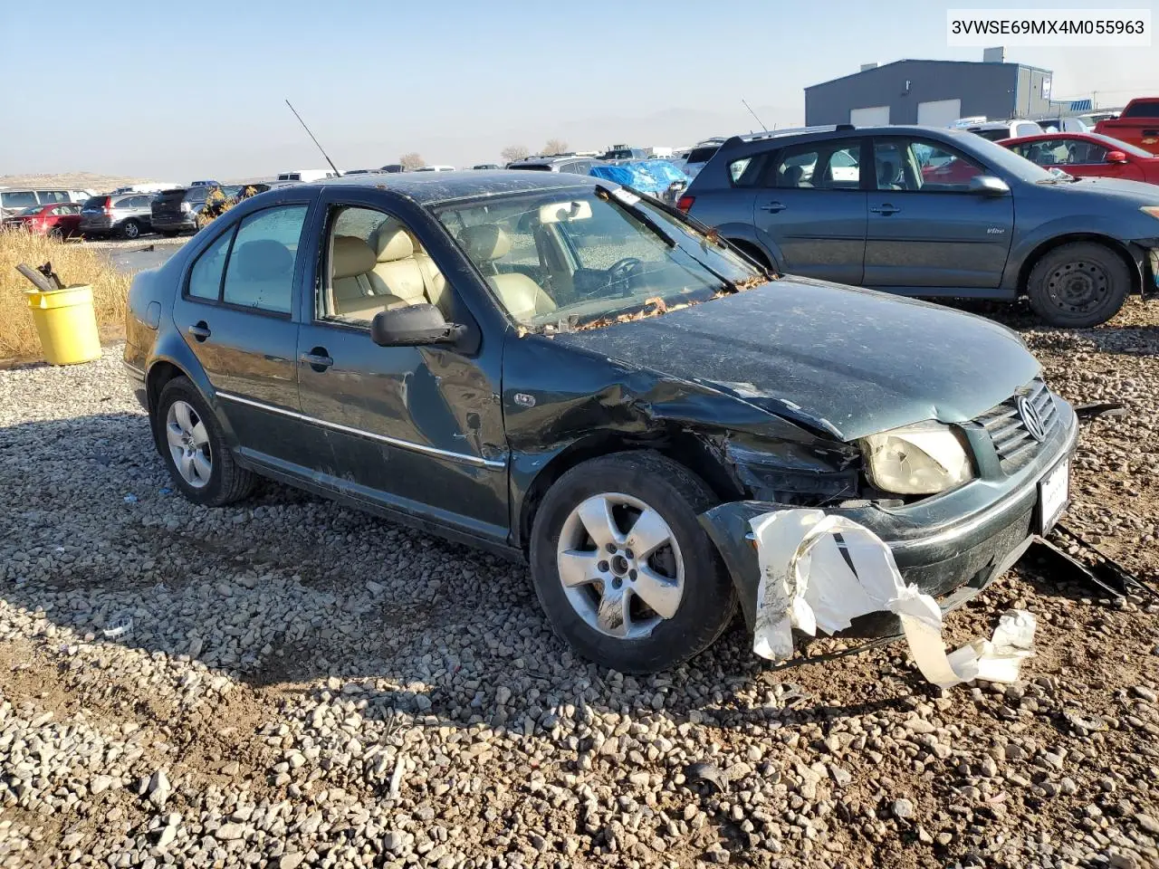 2004 Volkswagen Jetta Gls VIN: 3VWSE69MX4M055963 Lot: 77045453