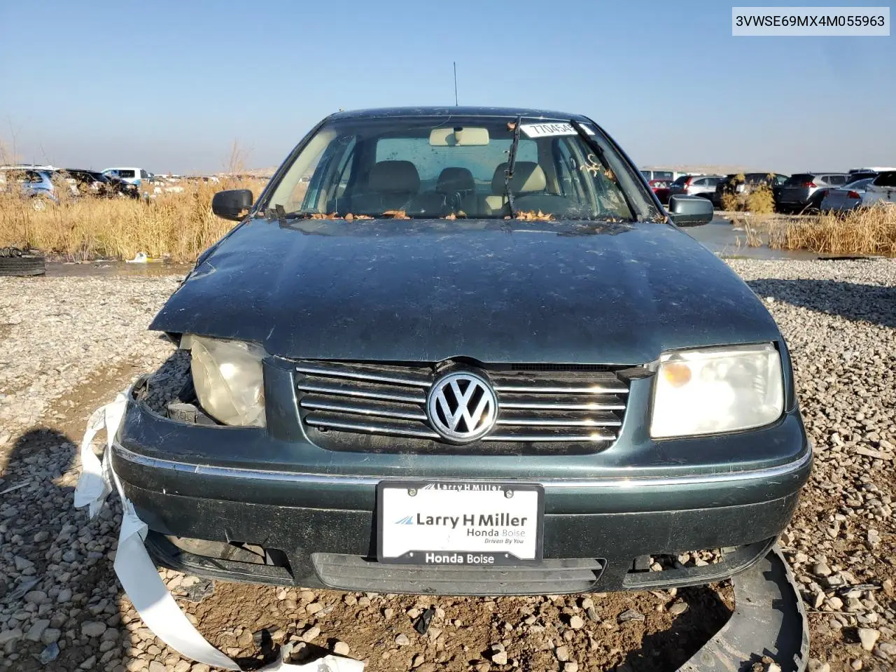 2004 Volkswagen Jetta Gls VIN: 3VWSE69MX4M055963 Lot: 77045453