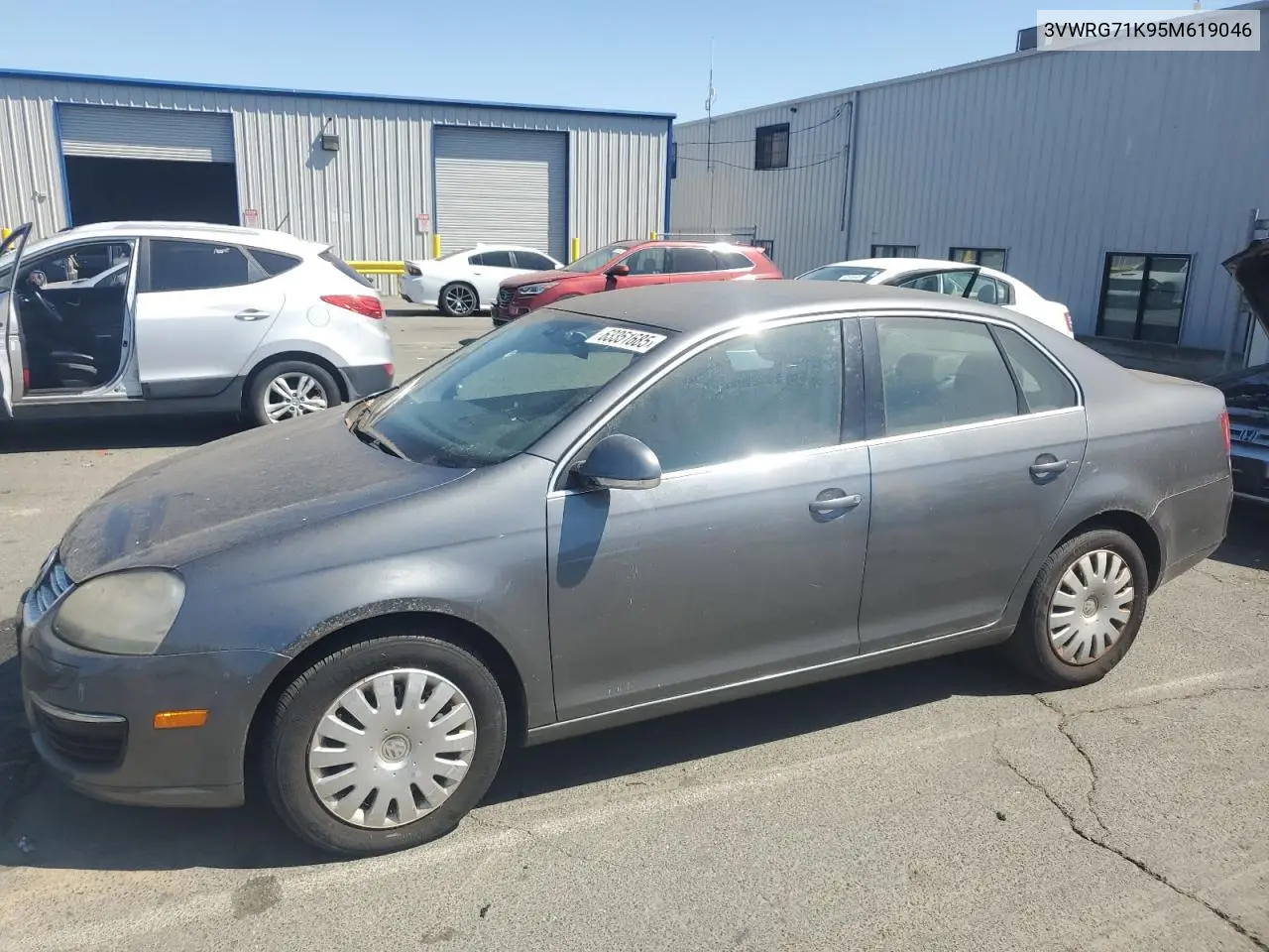 2005 Volkswagen New Jetta 2.5 VIN: 3VWRG71K95M619046 Lot: 63351685