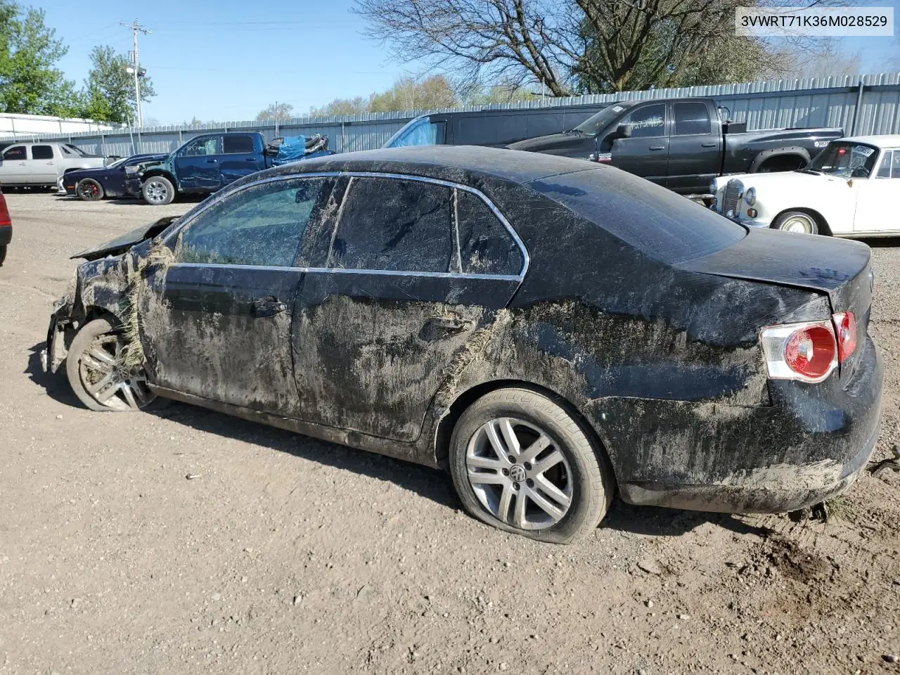 2006 Volkswagen Jetta Tdi VIN: 3VWRT71K36M028529 Lot: 56022735