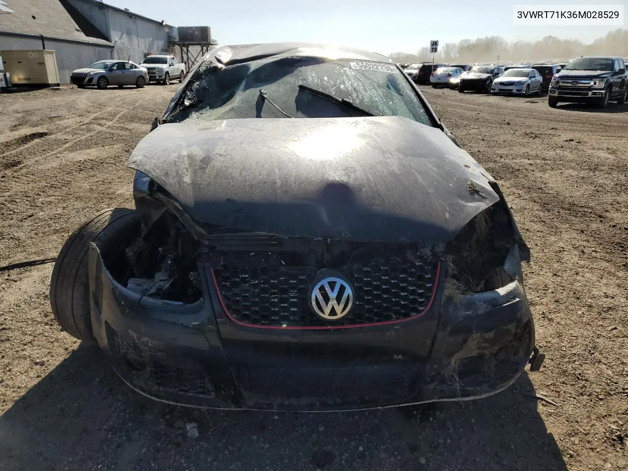 2006 Volkswagen Jetta Tdi VIN: 3VWRT71K36M028529 Lot: 56022735