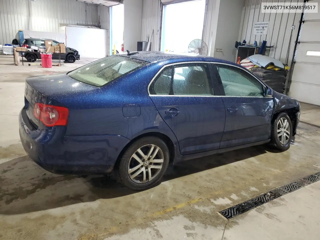 2006 Volkswagen Jetta Tdi Option Package 1 VIN: 3VWST71K56M819517 Lot: 56105625