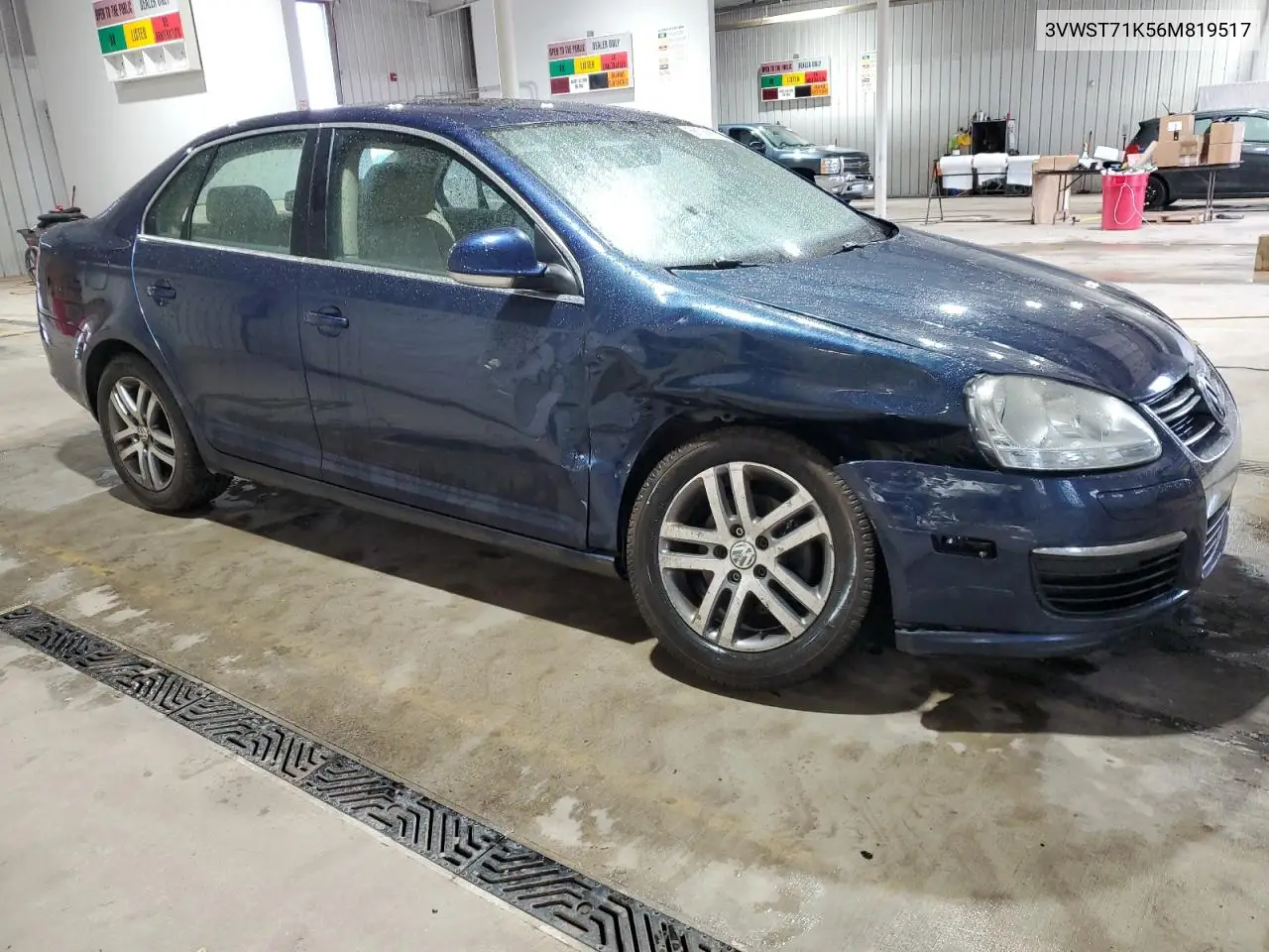 2006 Volkswagen Jetta Tdi Option Package 1 VIN: 3VWST71K56M819517 Lot: 56105625