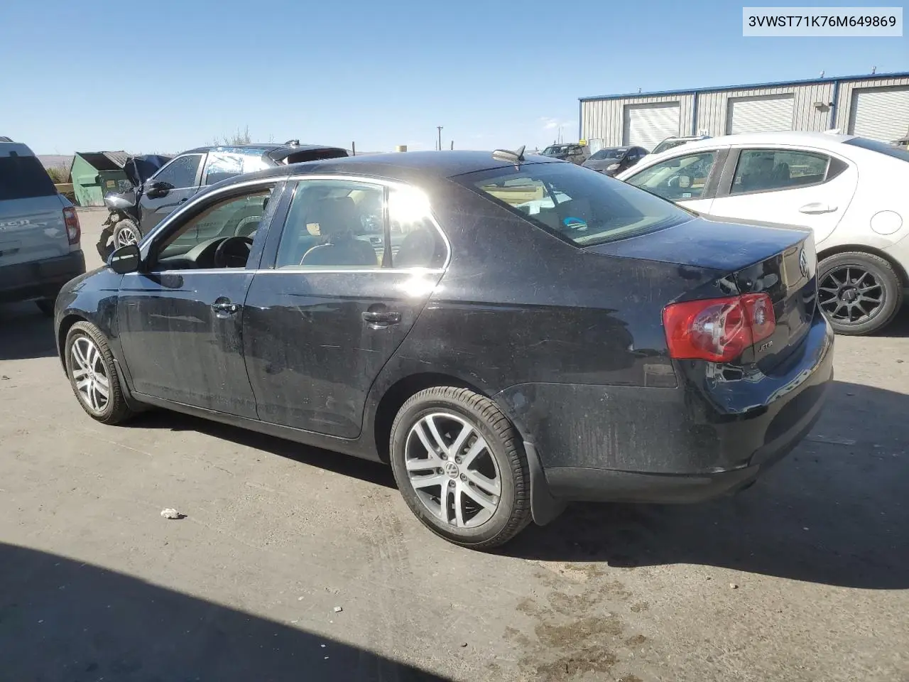 2006 Volkswagen Jetta Tdi Option Package 1 VIN: 3VWST71K76M649869 Lot: 56625305