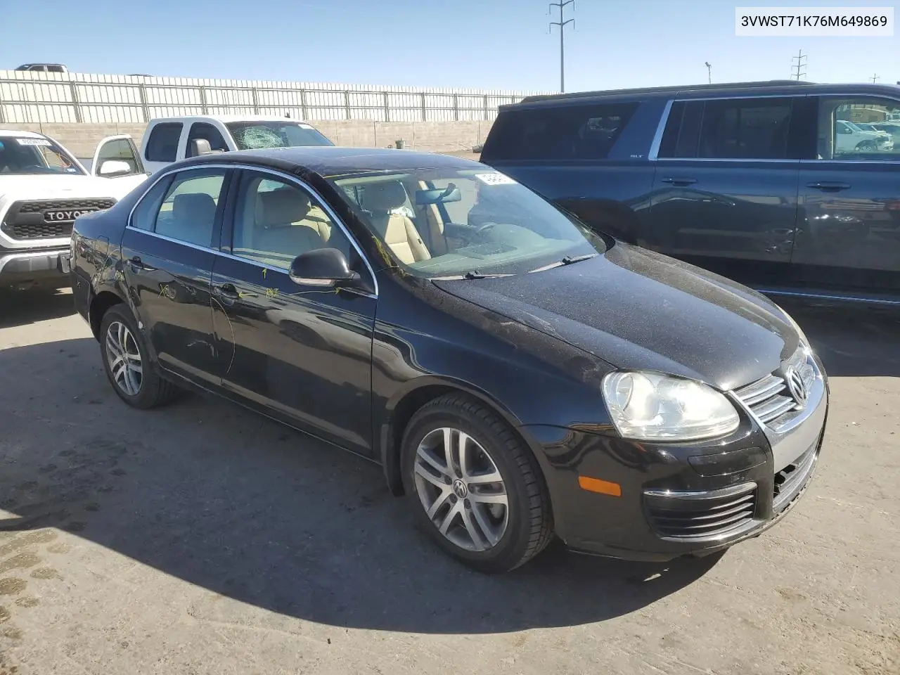 2006 Volkswagen Jetta Tdi Option Package 1 VIN: 3VWST71K76M649869 Lot: 56625305