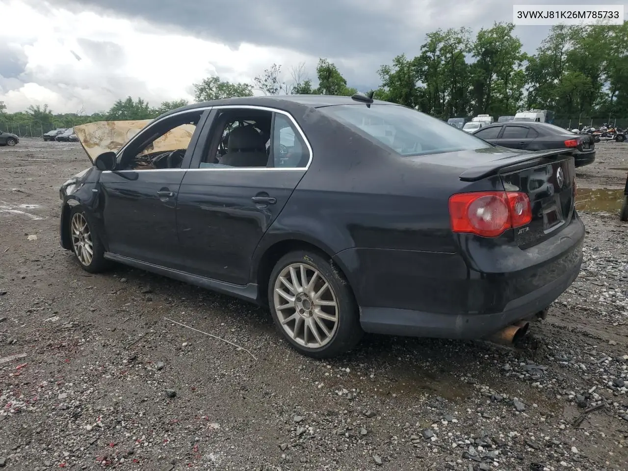 2006 Volkswagen Jetta Gli Option Package 2 VIN: 3VWXJ81K26M785733 Lot: 58242405