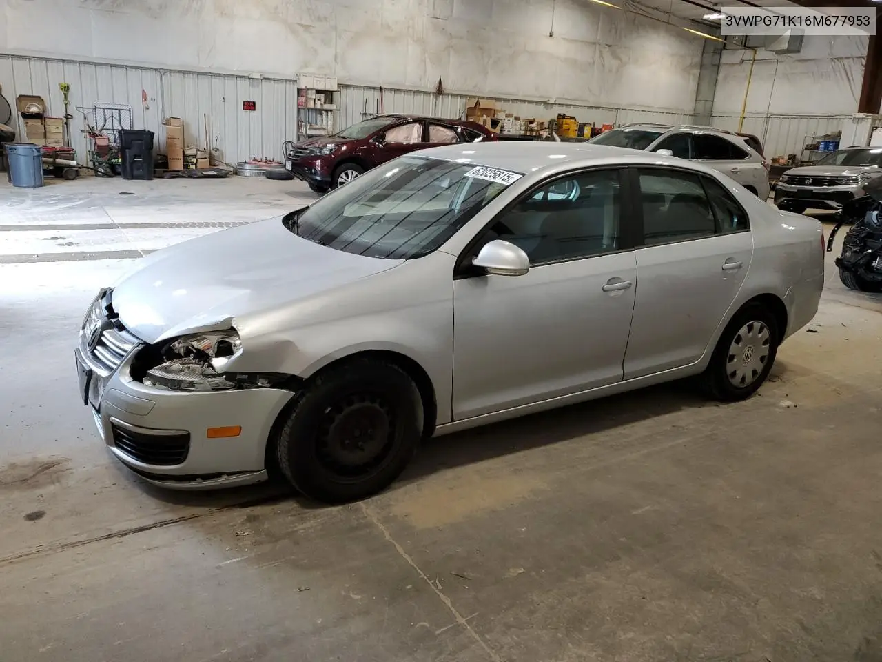 2006 Volkswagen Jetta Value VIN: 3VWPG71K16M677953 Lot: 62025815