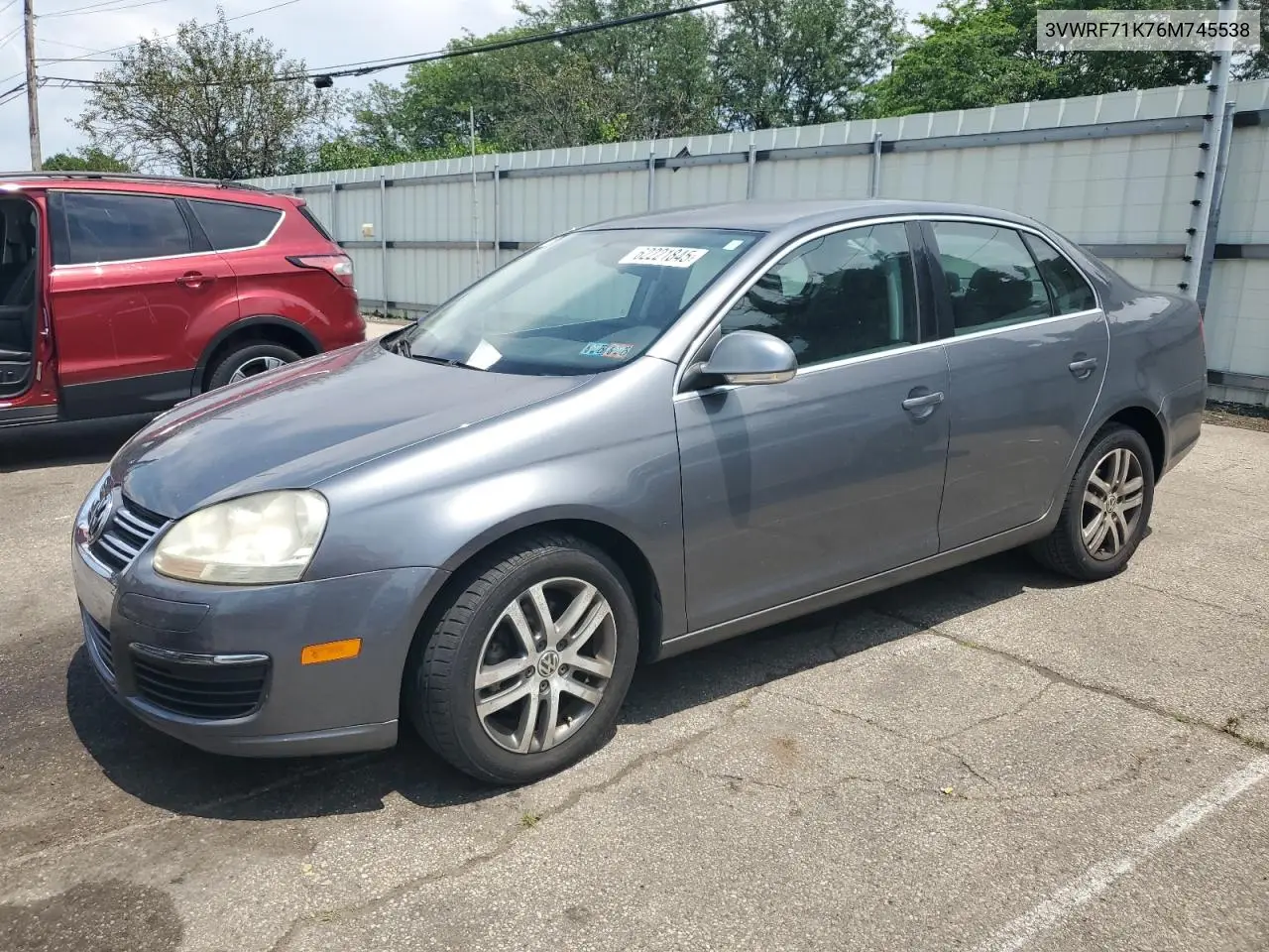 2006 Volkswagen Jetta 2.5 VIN: 3VWRF71K76M745538 Lot: 62221845