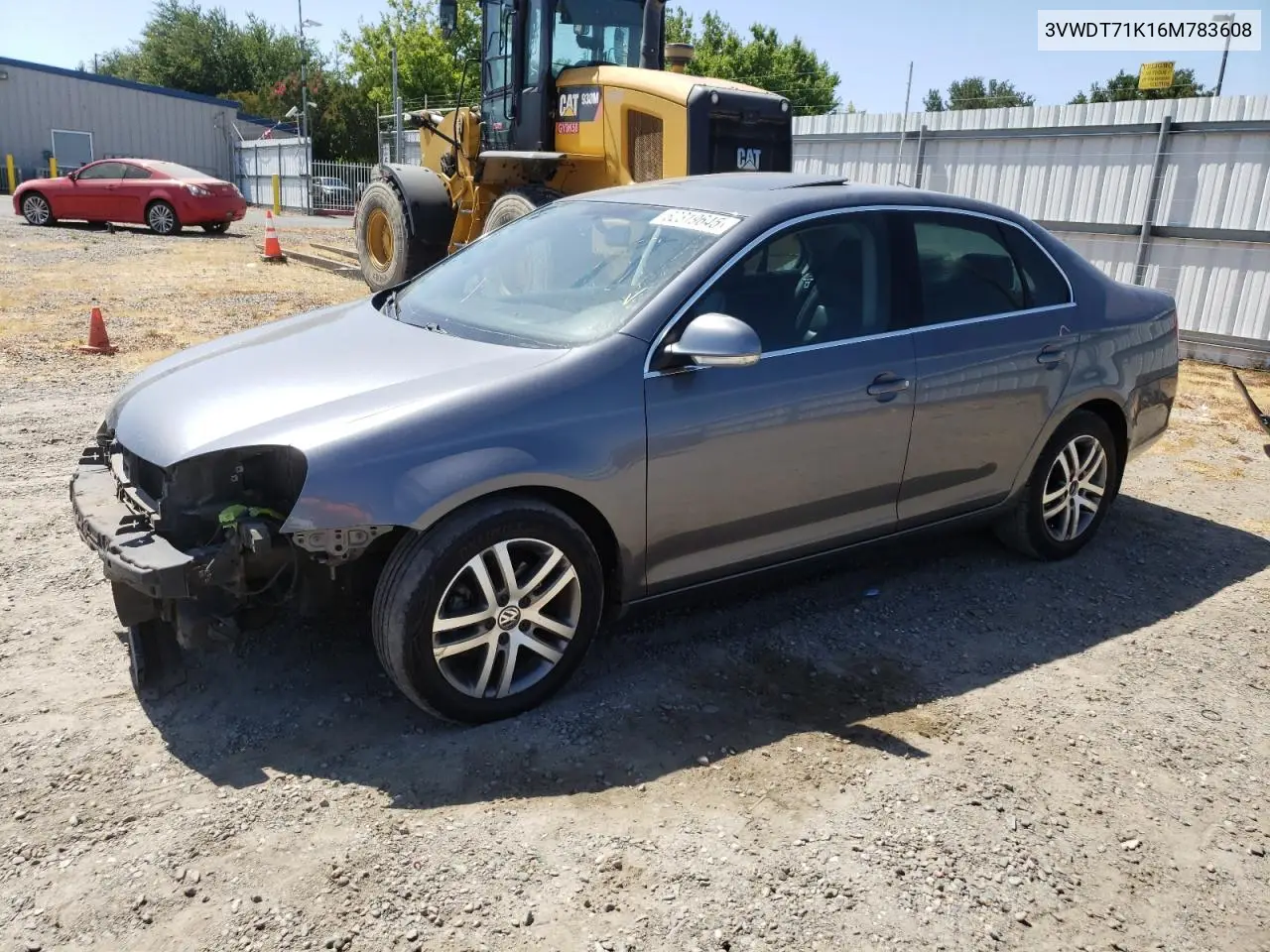 2006 Volkswagen Jetta Tdi Option Package 2 VIN: 3VWDT71K16M783608 Lot: 62319645