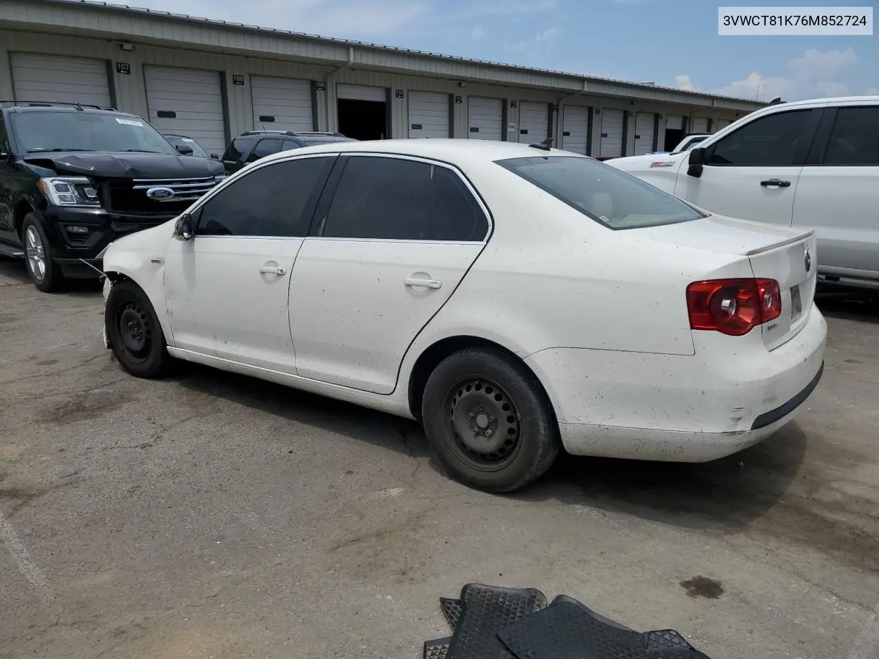 2006 Volkswagen Jetta Tdi VIN: 3VWCT81K76M852724 Lot: 62861465