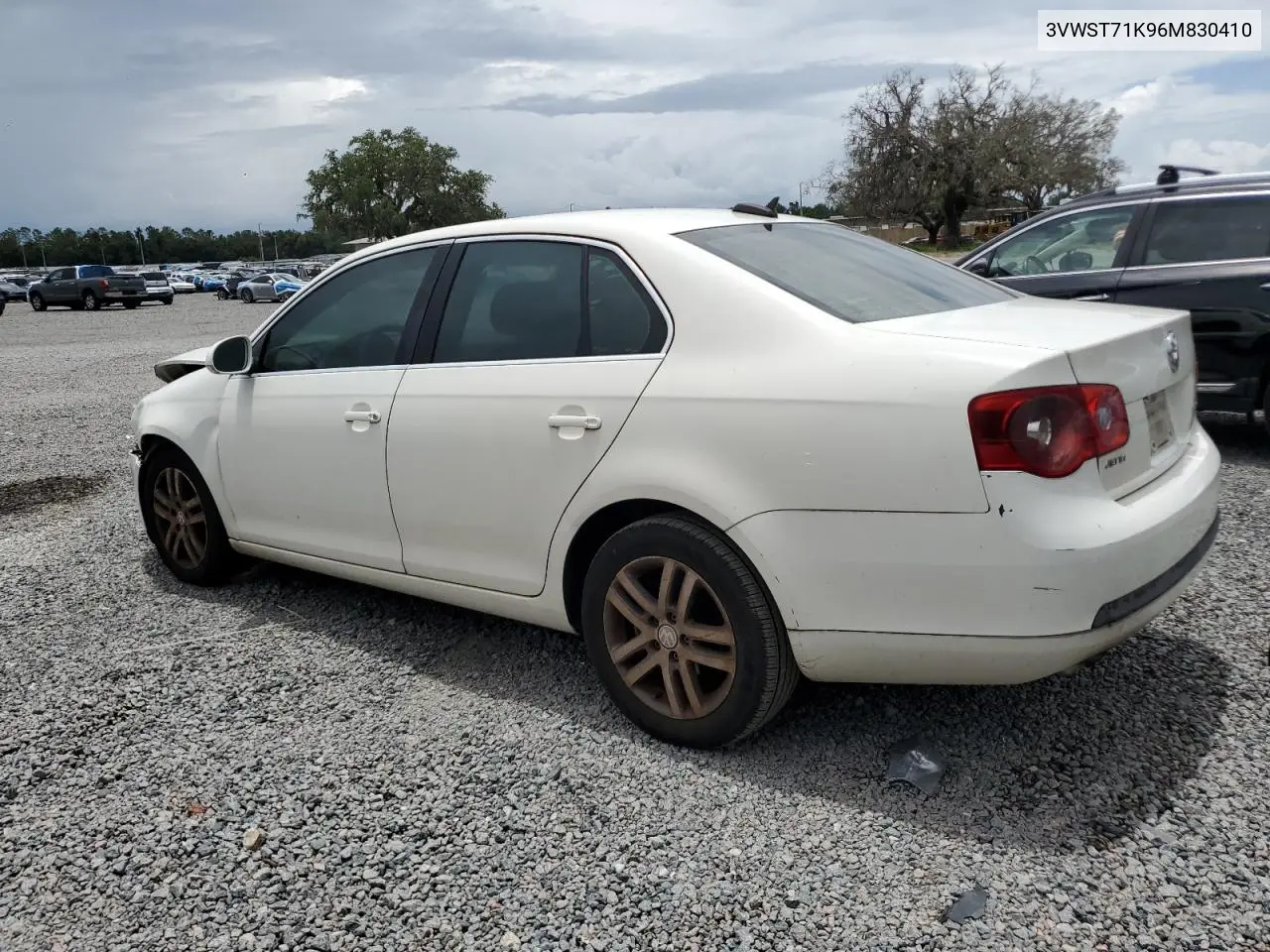 2006 Volkswagen Jetta Tdi Option Package 1 VIN: 3VWST71K96M830410 Lot: 63047265