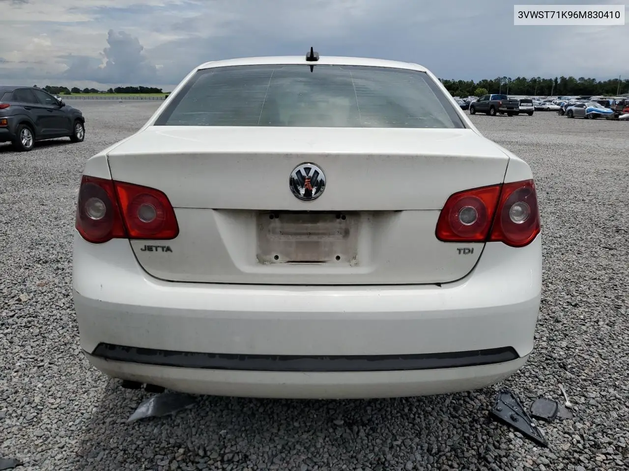 2006 Volkswagen Jetta Tdi Option Package 1 VIN: 3VWST71K96M830410 Lot: 63047265