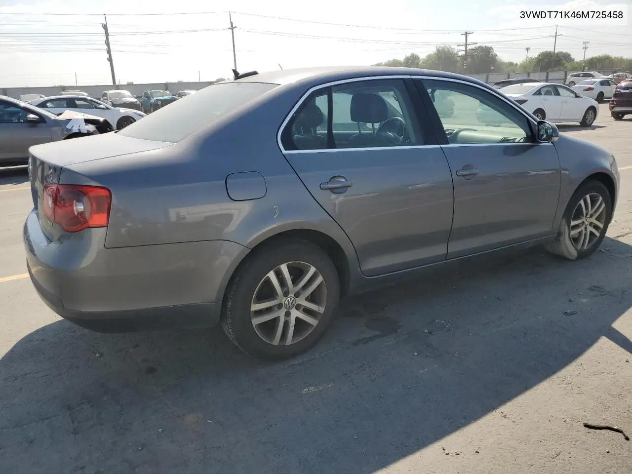 2006 Volkswagen Jetta Tdi Option Package 2 VIN: 3VWDT71K46M725458 Lot: 65347045