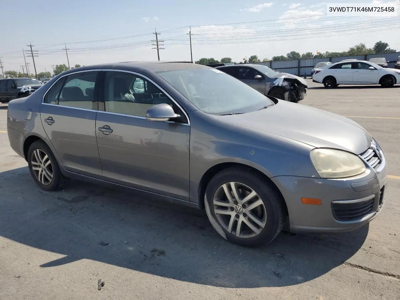2006 Volkswagen Jetta Tdi Option Package 2 VIN: 3VWDT71K46M725458 Lot: 65347045