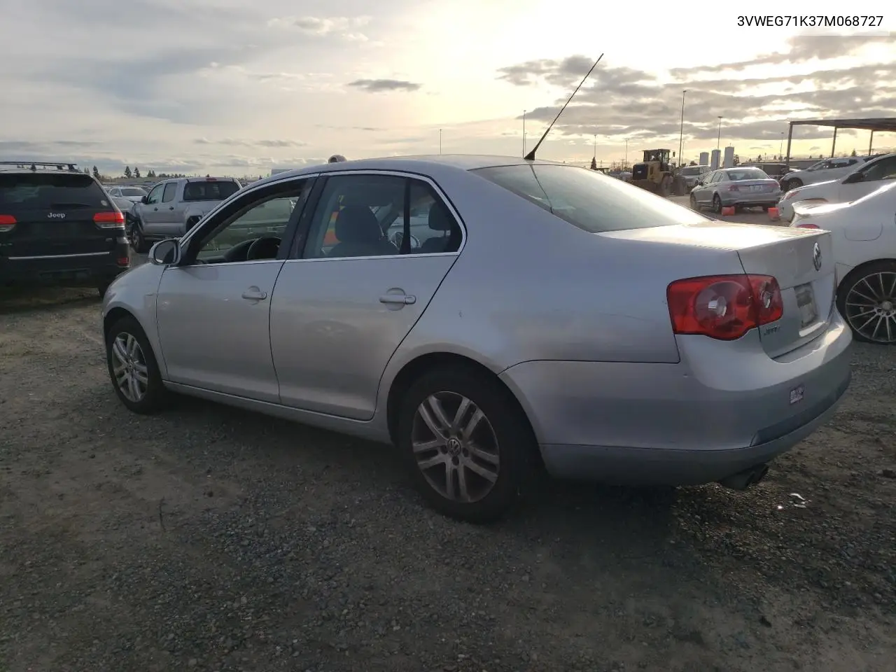 2007 Volkswagen Jetta Wolfsburg VIN: 3VWEG71K37M068727 Lot: 45629385