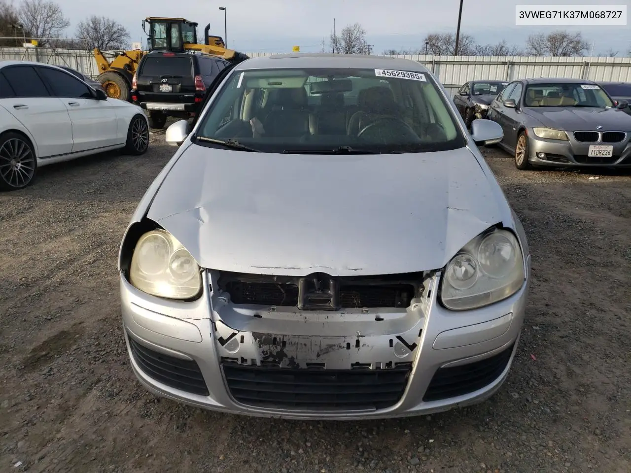 2007 Volkswagen Jetta Wolfsburg VIN: 3VWEG71K37M068727 Lot: 45629385