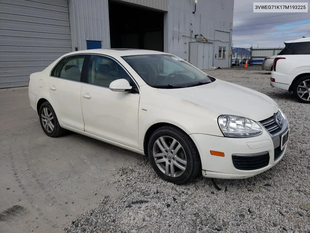2007 Volkswagen Jetta Wolfsburg VIN: 3VWEG71K17M193225 Lot: 47824415