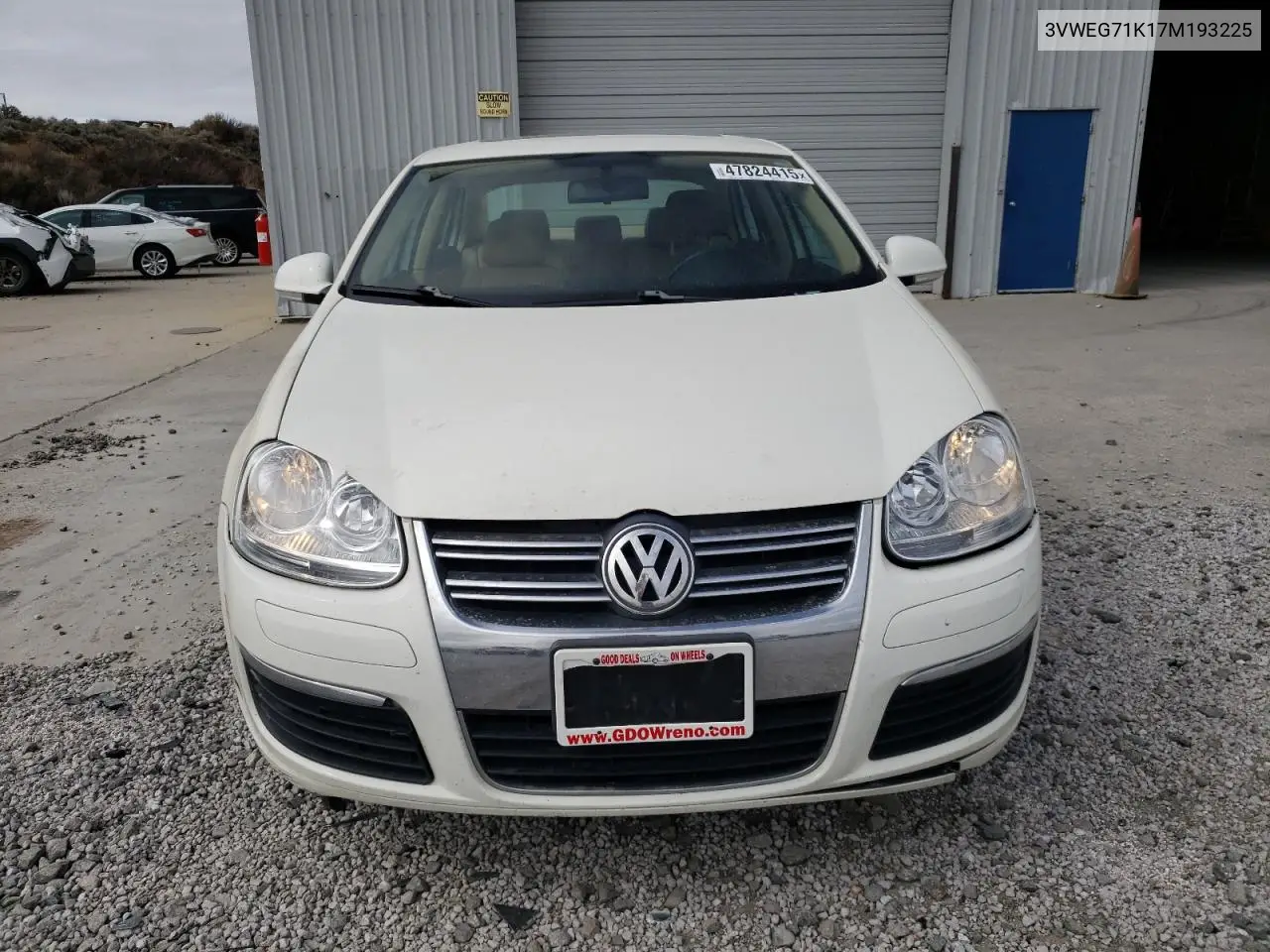 2007 Volkswagen Jetta Wolfsburg VIN: 3VWEG71K17M193225 Lot: 47824415