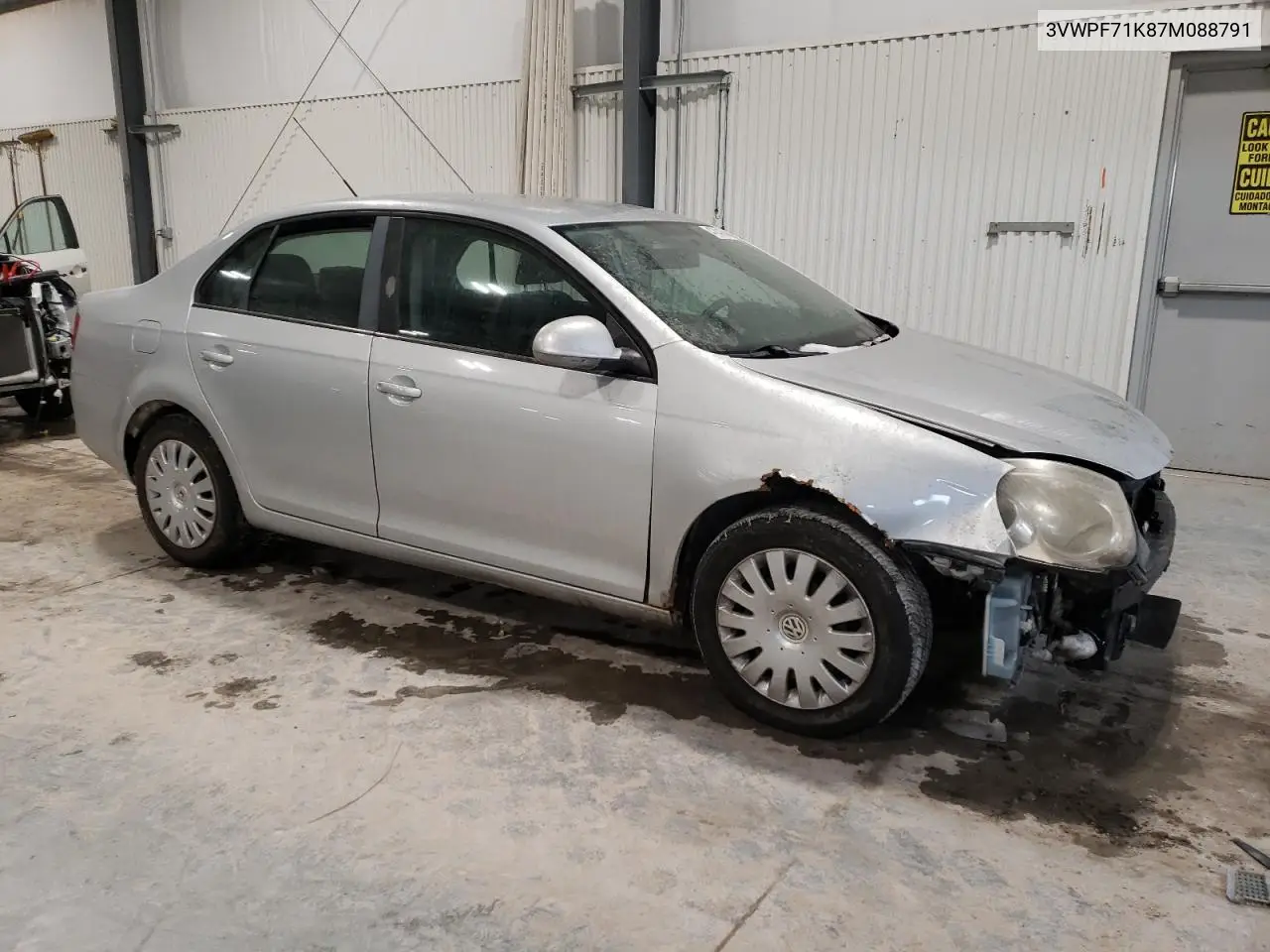 2007 Volkswagen Jetta 2.5 VIN: 3VWPF71K87M088791 Lot: 47841645