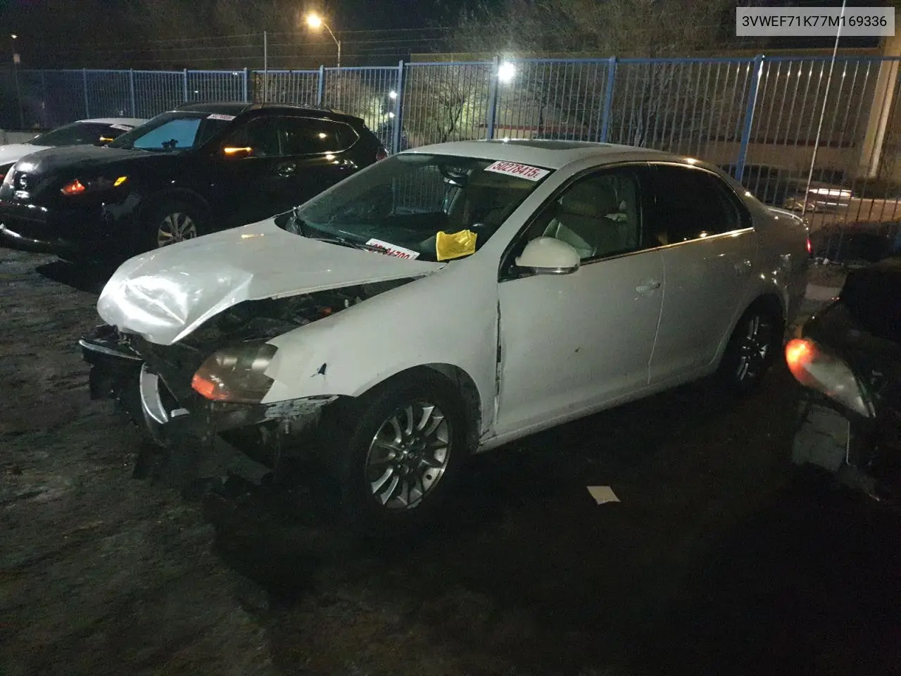 2007 Volkswagen Jetta Wolfsburg VIN: 3VWEF71K77M169336 Lot: 50278415