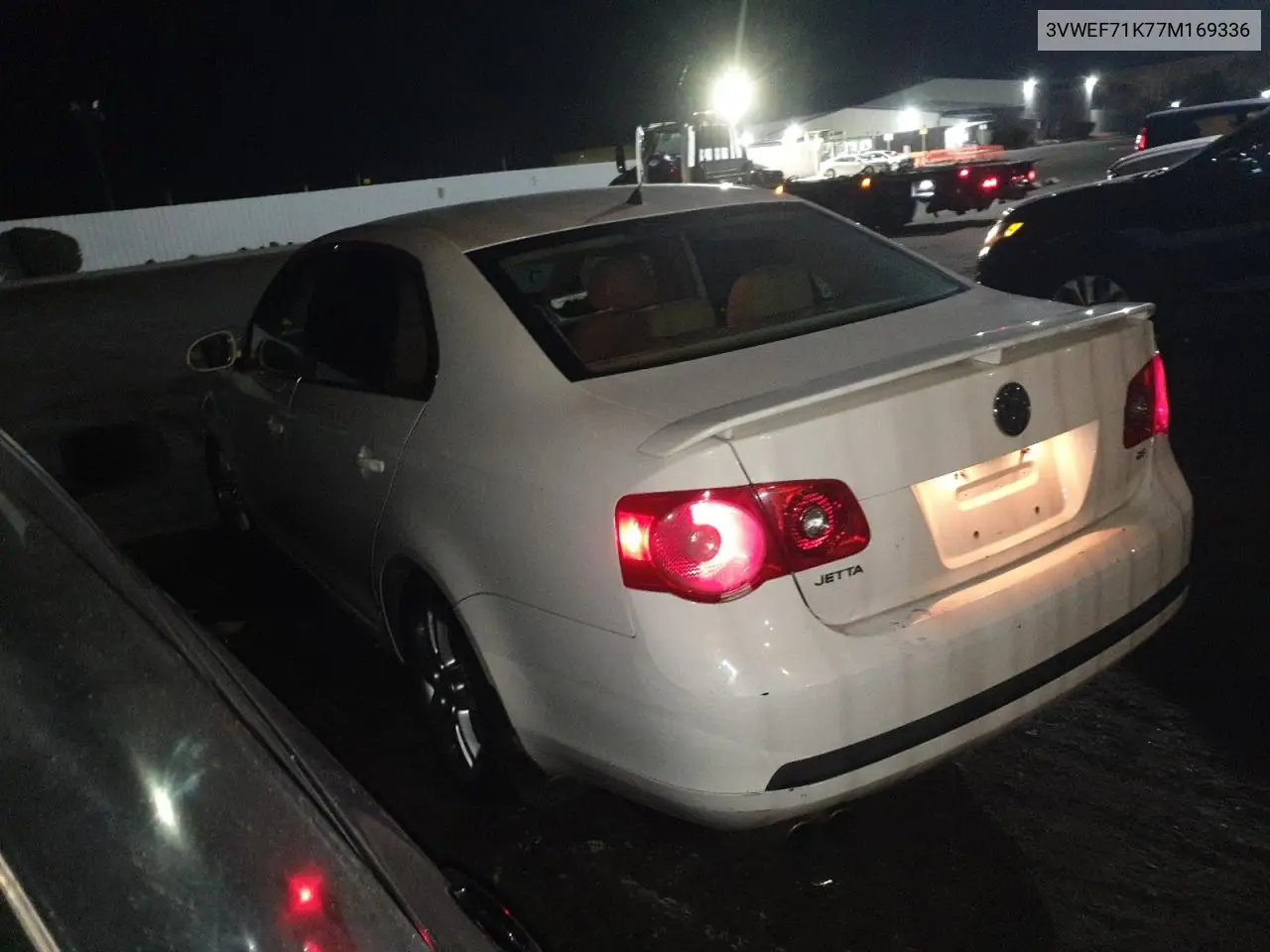 2007 Volkswagen Jetta Wolfsburg VIN: 3VWEF71K77M169336 Lot: 50278415
